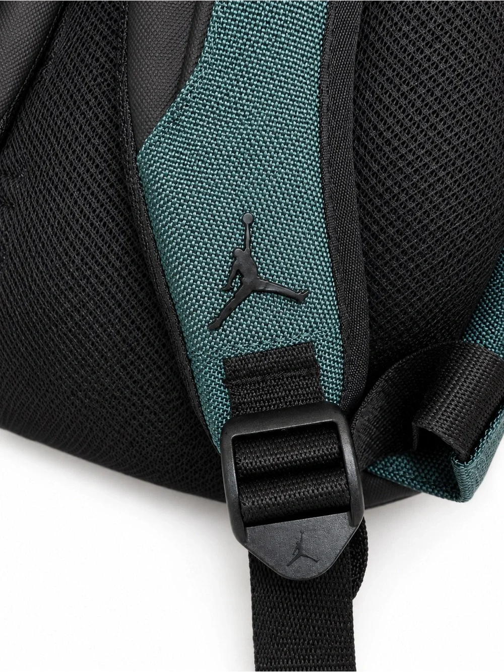 Jordan Teal and Black Men's Backpack with Front Bungee
